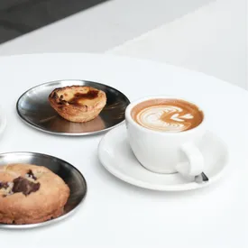 Artisan coffee preparation at Noia Coffee Co showcasing specialty coffee brewing methods