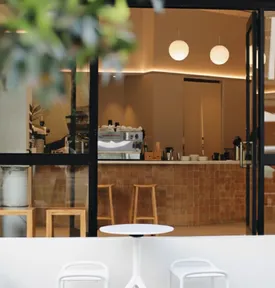 Coffee shop atmosphere at Noia Coffee Co in Rozelle Sydney